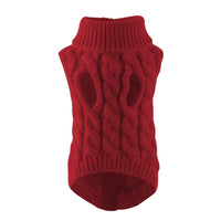 Winter Dog Clothes Puppy Knitting Warm Wool Outfit Pet Clothing for Small Medium Jack's Clearance