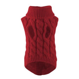 Winter Dog Clothes Puppy Knitting Warm Wool Outfit Pet Clothing for Small Medium Jack's Clearance