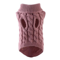 Winter Dog Clothes Puppy Knitting Warm Wool Outfit Pet Clothing for Small Medium Jack's Clearance