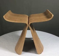 Butterfly Stool Made from Ash Plywood 4 Colors Natural/Black/Walnut Stool Chair For Living Room, Bedroom Wooden Stool Display Jack's Clearance