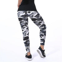 YSDNCHI 2021 Camouflage Womens Graffiti Style Slim Stretch Leggings Jack's Clearance