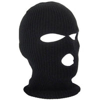 Full Face Cover Ski Mask Hat 3 Holes Balaclava Army Tactical CS Windproof Knit Beanies Bonnet Winter Warm Unisex Caps Jack's Clearance