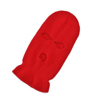Full Face Cover Ski Mask Hat 3 Holes Balaclava Army Tactical CS Windproof Knit Beanies Bonnet Winter Warm Unisex Caps Jack's Clearance