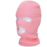Full Face Cover Ski Mask Hat 3 Holes Balaclava Army Tactical CS Windproof Knit Beanies Bonnet Winter Warm Unisex Caps Jack's Clearance