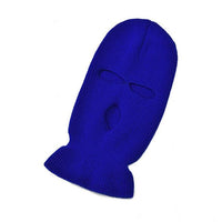 Full Face Cover Ski Mask Hat 3 Holes Balaclava Army Tactical CS Windproof Knit Beanies Bonnet Winter Warm Unisex Caps Jack's Clearance
