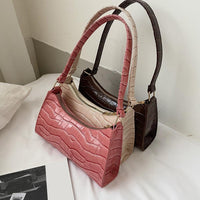Crocodile Pattern PU Leather Handbag Jack's Clearance