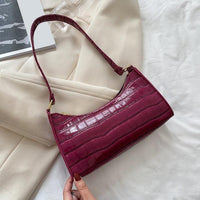 Crocodile Pattern PU Leather Handbag Jack's Clearance