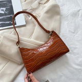 Crocodile Pattern PU Leather Handbag Jack's Clearance