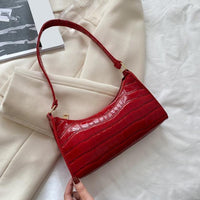 Crocodile Pattern PU Leather Handbag Jack's Clearance