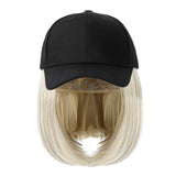 Short Wavy Synthetic Hair Baseball Cap Adjustable Jack's Clearance