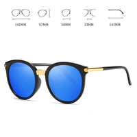 Classic Round Vintage Sunglasses Women Fashion Brand Design Mirror Sun Glasses Female Shades Retro Gafas Oculos De Sol UV400 Jack's Clearance