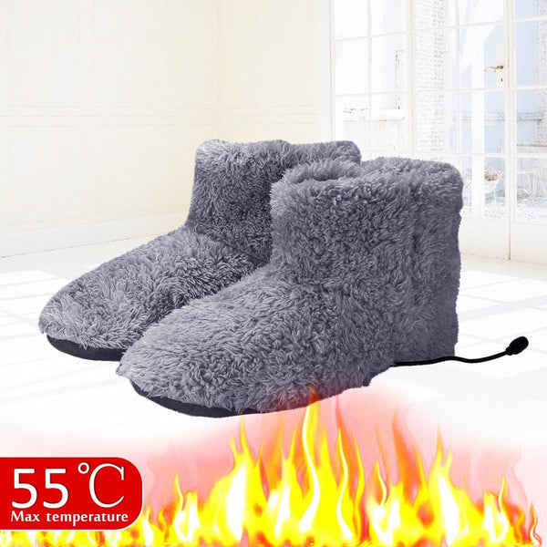 Plush USB Charging Electric Heated Boots Jack's Clearance