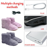 Plush USB Charging Electric Heated Boots Jack's Clearance