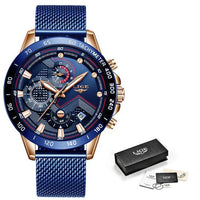 LIGE 2021 Mens Watch Jack's Clearance