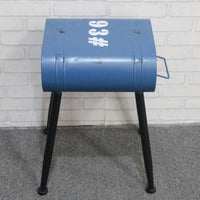 Vintage Loft Gasoline Bucket Metal Bar Stools Jack's Clearance
