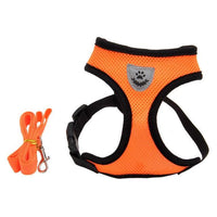 Cat Dog Adjustable Harness Vest Polyester Mesh Jack's Clearance