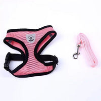 Cat Dog Adjustable Harness Vest Polyester Mesh Jack's Clearance
