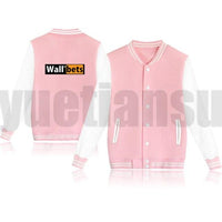 Wall Street Bets Hoodies WSB Unisex GME Pullovers Hoodie Mens Female Fans Casual Baseball Jacket Jack's Clearance