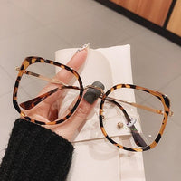 Men Women Anti-blue Light Glasses Frame Vintage Large Square Jack's Clearance