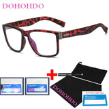 Fashion Anti Blue Light Glasses Frame For Men Women Clear Lens Computer Gaming Eyeglasses Square Eyewear Anti-UV Optical Frame Jack's Clearance