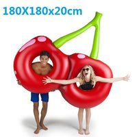 Giant Swan Watermelon Floats Pineapple Flamingo Swimming Ring Unicorn Inflatable Pool Float For Child&Adult Water Toys Jack's Clearance