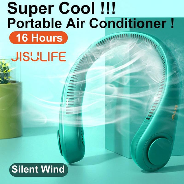 Mini Bladeless Neck Fan USB Rechargeable Jack's Clearance