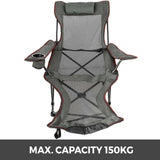 Reclining Camping Chair with Footrest Jack's Clearance