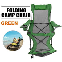 Reclining Camping Chair with Footrest Jack's Clearance