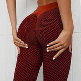 Seamless Fitness Women Yoga Leggings Push Up Gym Fitness High Waist Workout Leggings Fashion Patchwork Print High Waist Pants Jack's Clearance