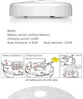 Mini Smart Home Robot Vacuum Cleaner Ultra-thin Automatic Jack's Clearance