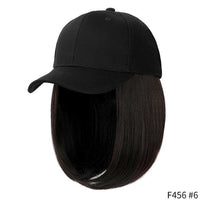 Short Wavy Synthetic Hair Baseball Cap Adjustable Jack's Clearance
