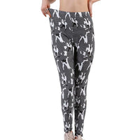 YRRETY Leopard Print Leggings Jack's Clearance