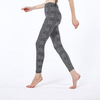 YRRETY Leopard Print Leggings Jack's Clearance