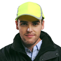 High Visibility Yellow/Lime Unisex Cap Jack's Clearance