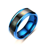 Smart Sensor Body Temperature Ring Stainless Steel Real-time Temperature Rings Jack's Clearance