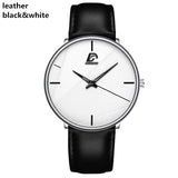Classic Black Ultra Thin Stainless Steel Watch Jack's Clearance