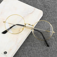 Retro Round Frame Anti-Blue Radiation Glasses Jack's Clearance