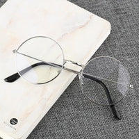 Retro Round Frame Anti-Blue Radiation Glasses Jack's Clearance