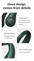 Mini Bladeless Neck Fan USB Rechargeable Jack's Clearance