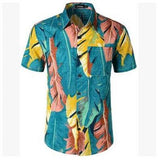 Men‘s Short Sleeve Hawaiian Shirt Jack's Clearance