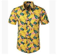 Men‘s Short Sleeve Hawaiian Shirt Jack's Clearance