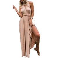 Boho Maxi Club Red Dress Infinity Femme Jack's Clearance