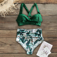 High Waist Bikinis 2021 New Halter Swimwear Jack's Clearance