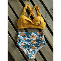 High Waist Bikinis 2021 New Halter Swimwear Jack's Clearance