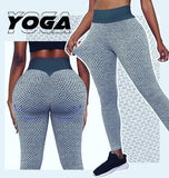 Seamless Fitness Women Yoga Leggings Push Up Gym Fitness High Waist Workout Leggings Fashion Patchwork Print High Waist Pants Jack's Clearance
