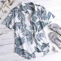 Men‘s Short Sleeve Hawaiian Shirt Jack's Clearance
