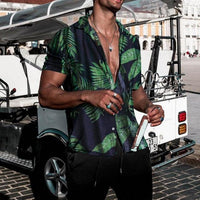 Men‘s Short Sleeve Hawaiian Shirt Jack's Clearance