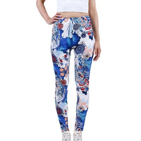 YSDNCHI 2021 Camouflage Womens Graffiti Style Slim Stretch Leggings Jack's Clearance