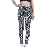 YSDNCHI 2021 Camouflage Womens Graffiti Style Slim Stretch Leggings Jack's Clearance