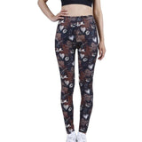YSDNCHI 2021 Camouflage Womens Graffiti Style Slim Stretch Leggings Jack's Clearance